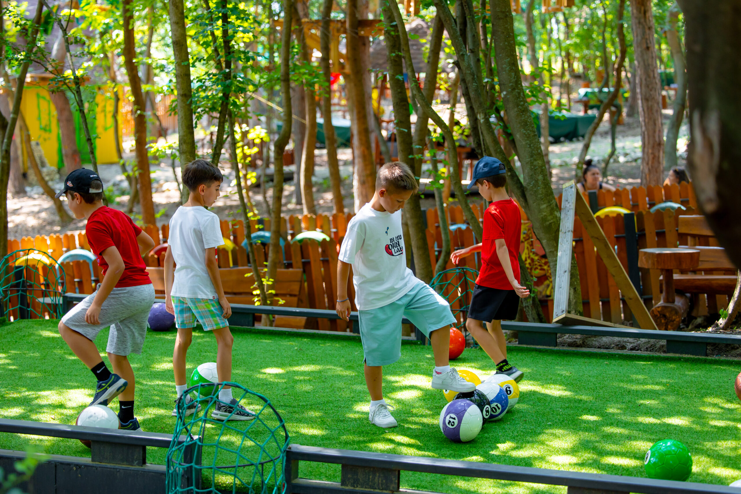 Football Billiard Magic Woodland